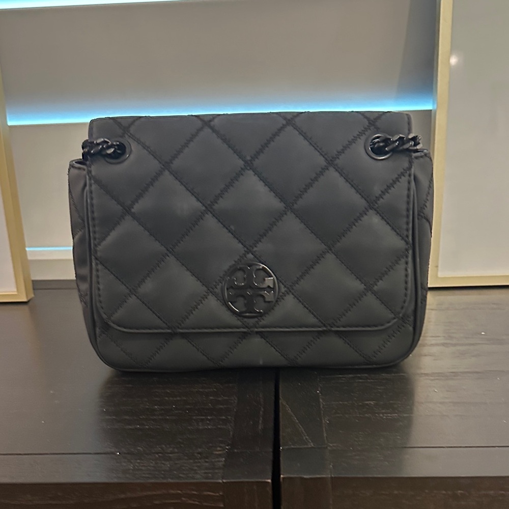 Black Quilted Shoulder Bag